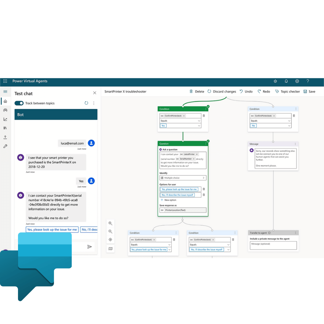 Microsoft Power Virtual Agents