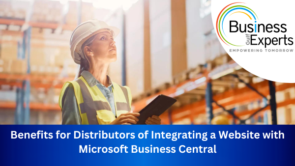 Benefits for Distributors of Integrating a Website with Microsoft Business Central